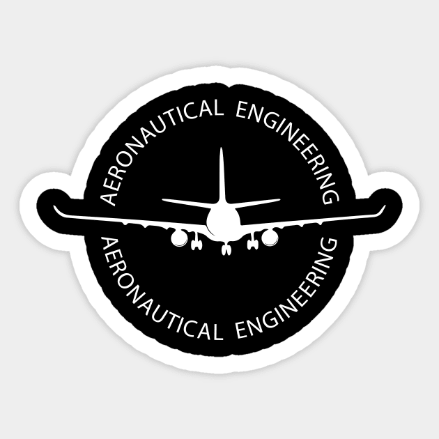 aeronautical engineering aerospace engineer Sticker by PrisDesign99